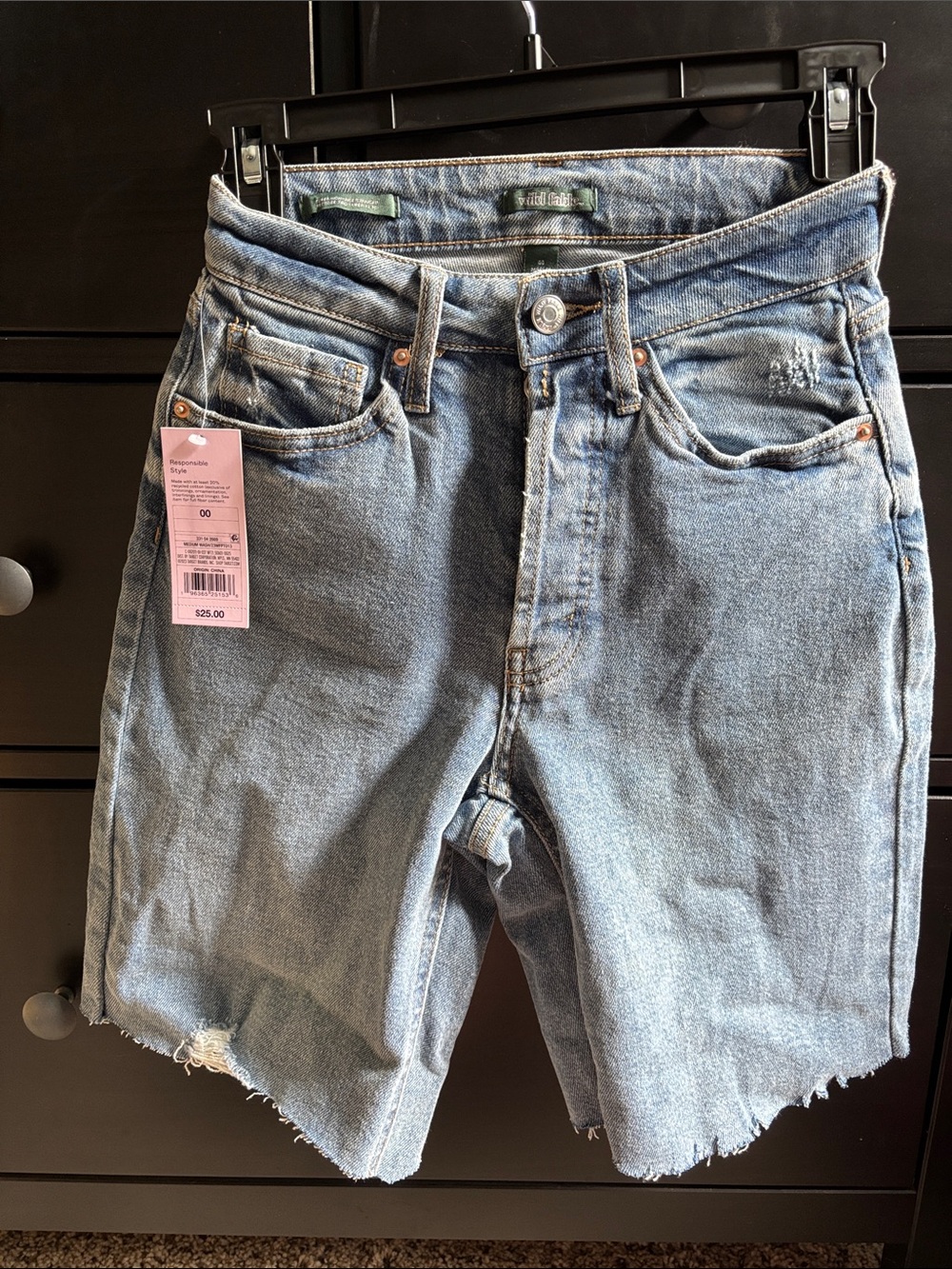 wild fable NWT Light Blue Denim Jean Shorts Size 00
